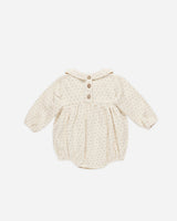 Peter Pan Romper || Polka Dot by Quincy Mae