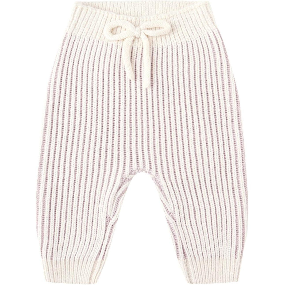 Quincy Mae Chunky Knit Pant || Lilac