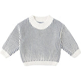 Quincy Mae Relaxed Knit Sweater || Ocean