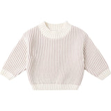 Quincy Mae Relaxed Knit Sweater || Lilac