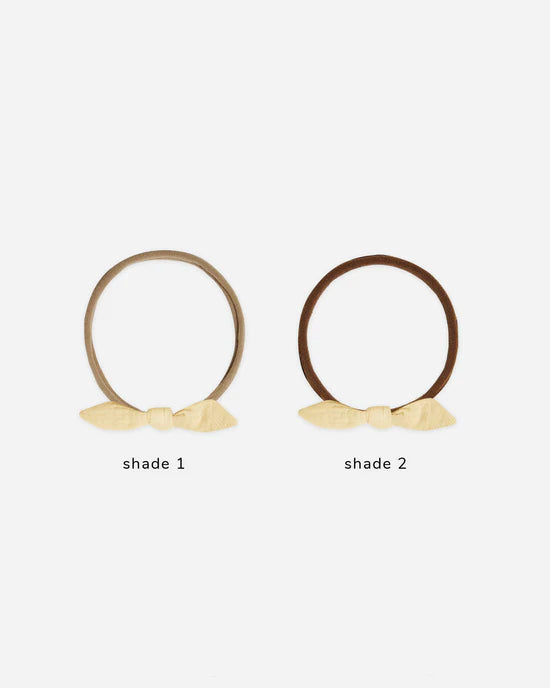 little knot headband || lemon by Quincy Mae