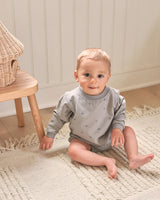 Crewneck Bubble Romper || Stars by Quincy Mae