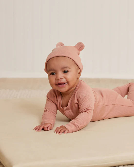 Baby Bear Beanie || Rose by Quincy Mae