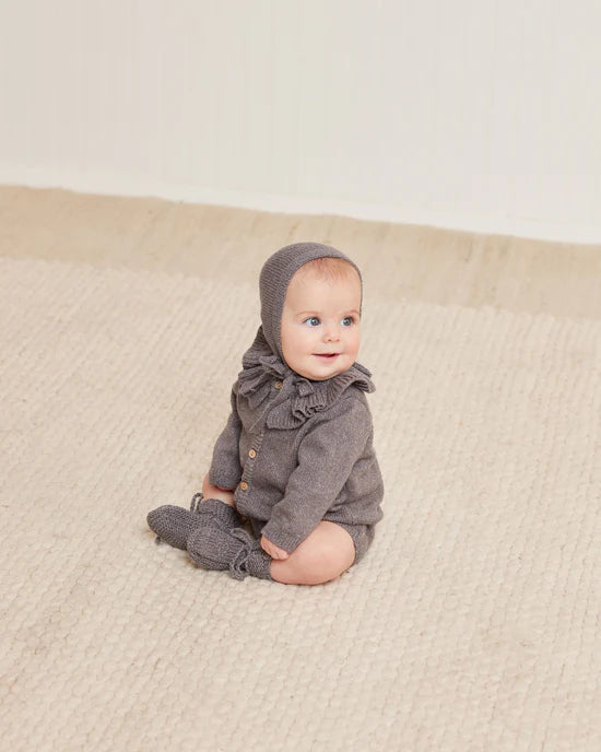 Knit Bloomer || Heathered Navy by Quincy Mae