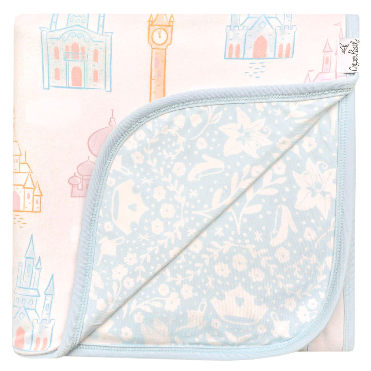 Three-Layer Quilt- Princess Palaces by Copper Pearl