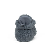 Sherpa Snap Booties Grey by Robeez