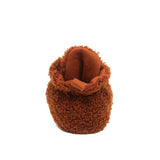 Sherpa Snap Booties Ginger by Robeez