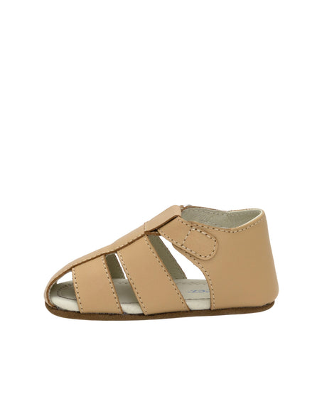 Matthew First Kicks Sandals- Tan by Robeez