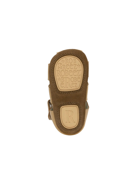 Matthew First Kicks Sandals- Tan by Robeez