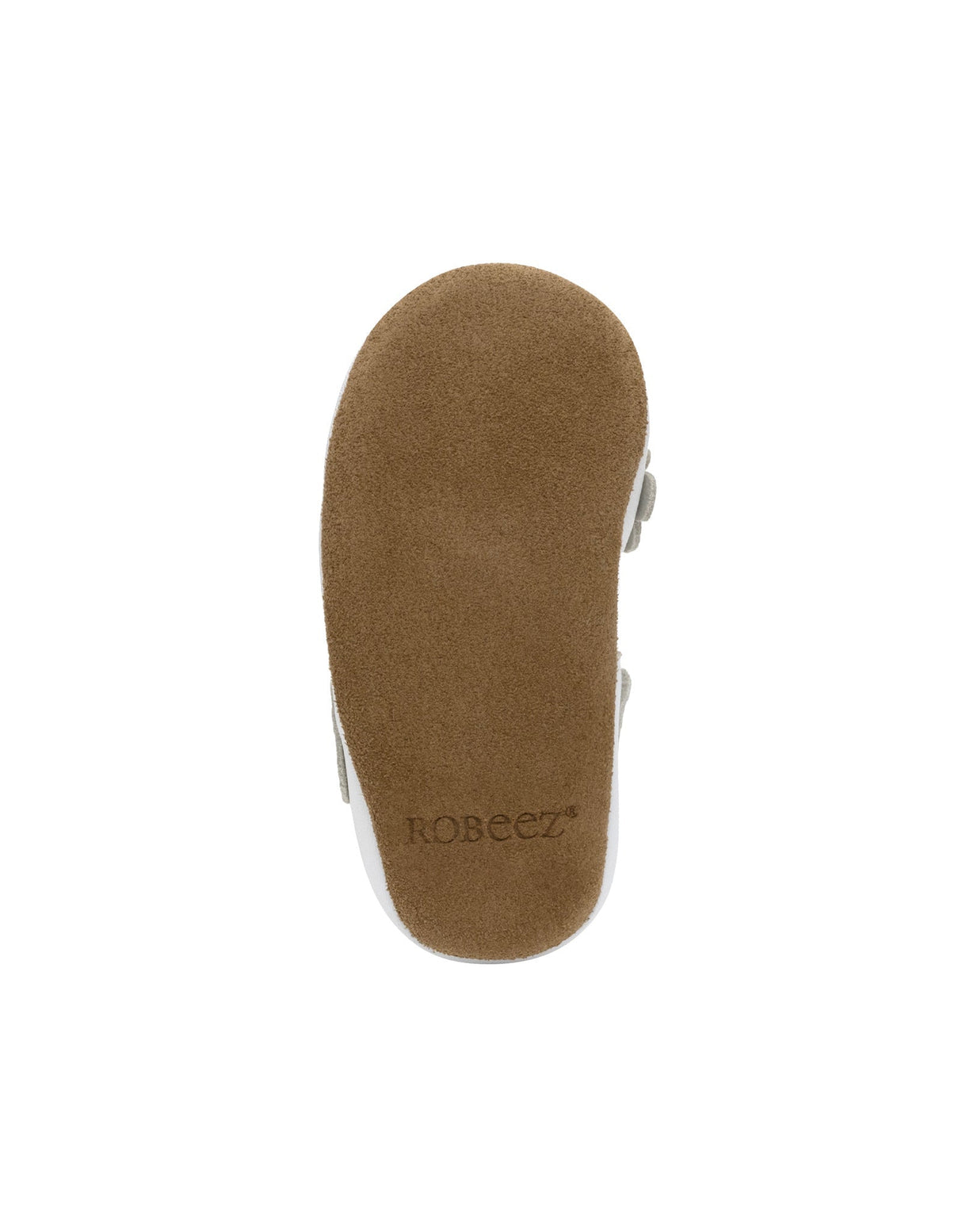 Brianna Soft Soles- White by Robeez