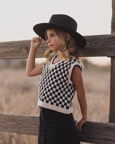 Rancher Hat || Black by Rylee + Cru