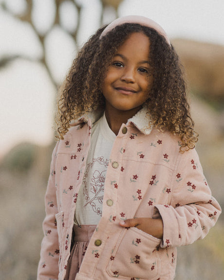 Corduroy Jacket || Blossom Embroidery by Rylee + Cru