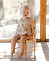 Long Sleeve Bubble Romper || Golden Fields by Rylee + Cru