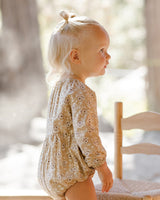 Long Sleeve Bubble Romper || Golden Fields by Rylee + Cru