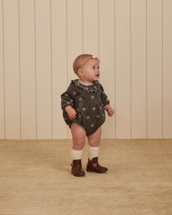 Freya Romper || Forest Floral by Rylee + Cru