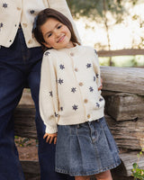 Tulip Cardigan || Midnight Daisy by Rylee + Cru
