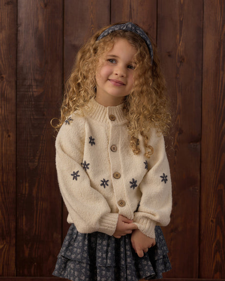Tulip Cardigan || Midnight Daisy by Rylee + Cru