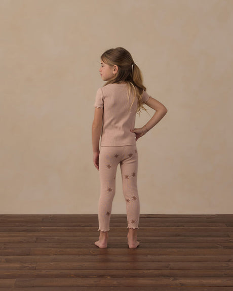 Coast Ribbed Legging || Clay Stars by Rylee + Cru