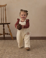 Shoulder Ruffle Bodysuit || Brick by Rylee + Cru