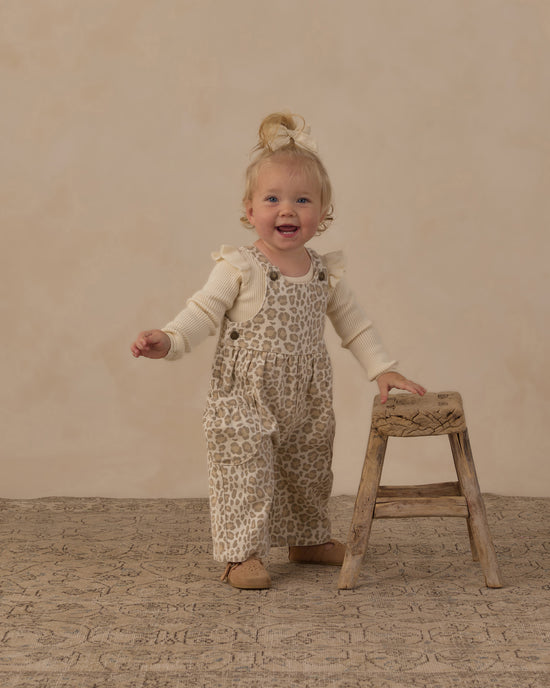 Shoulder Ruffle Bodysuit || Natural by Rylee + Cru