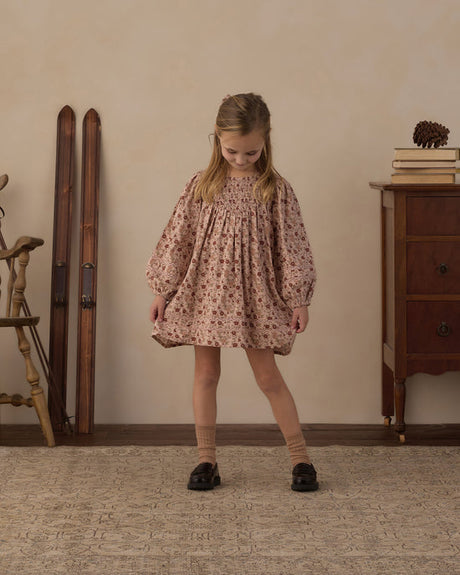 Selene Dress || Pink Floral by Rylee + Cru