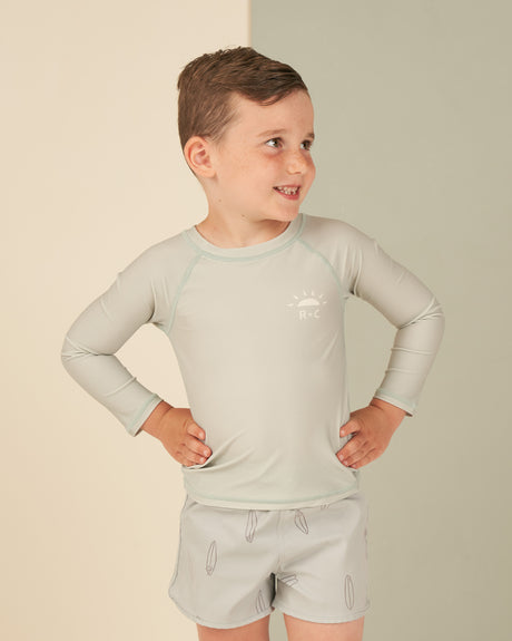 rash guard || seafoam by Rylee + Cru