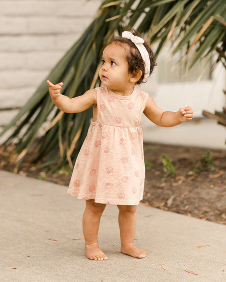 layla dress || seashell by Rylee + Cru