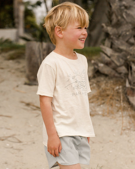 raw edge tee || paradise by Rylee + Cru