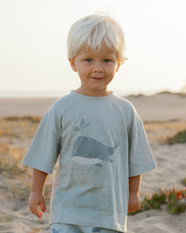 Relaxed Tee || Whale by Rylee + Cru