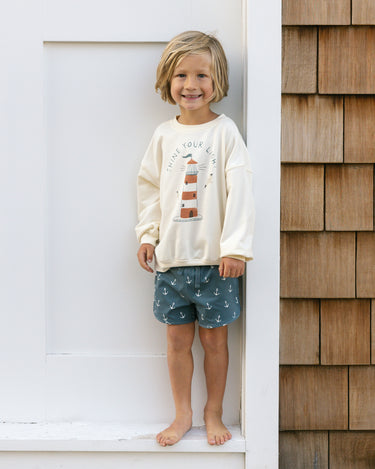 Sweatshirt || Lighthouse by Rylee + Cru
