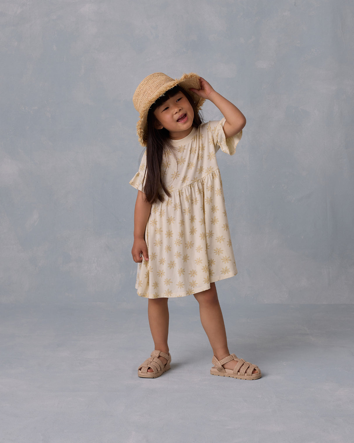 Babydoll Dress || Daisies by Rylee + Cru