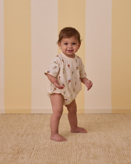 Relaxed Bubble Romper || Gelato by Rylee + Cru