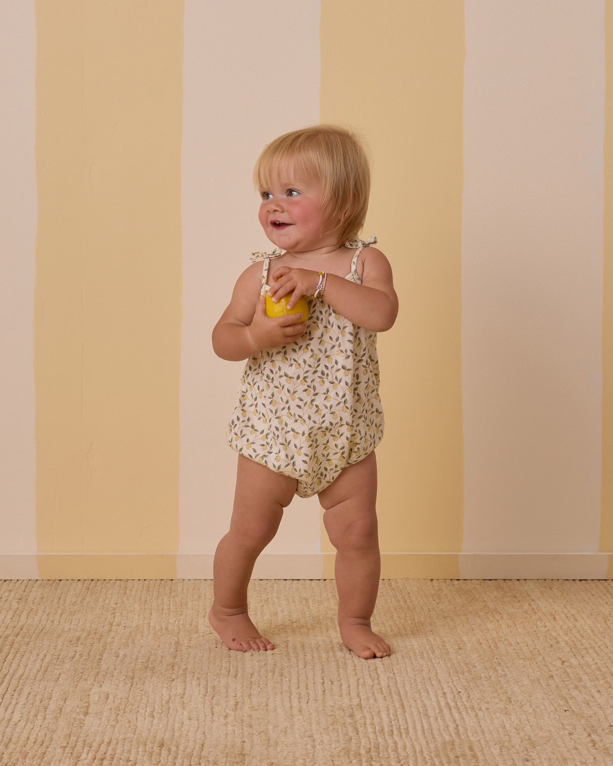 Nala Romper || Lemons by Rylee + Cru
