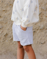 Relaxed Short || Light Blue by Rylee + Cru