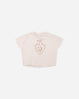 Boxy Tee || Heart Locket by Rylee + Cru