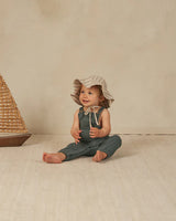 floppy sun hat || nautical stripe by Rylee + Cru