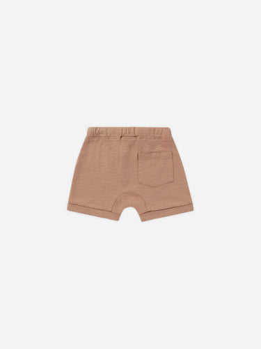 front pouch short || clay by Rylee + Cru