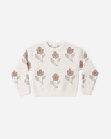Aspen Sweater || Ivory Flower by Rylee + Cru