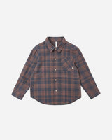 Collared Long Sleeve Shirt || Midnight Plaid by Rylee + Cru