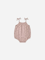 nala romper || mauve ditsy by Rylee + Cru