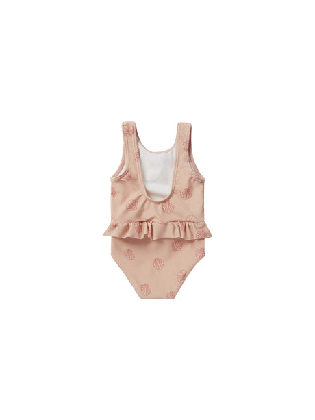 skirted one-piece || seashell by Rylee + Cru