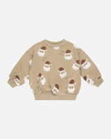 Relaxed Sweatshirt || Santa by Rylee + Cru