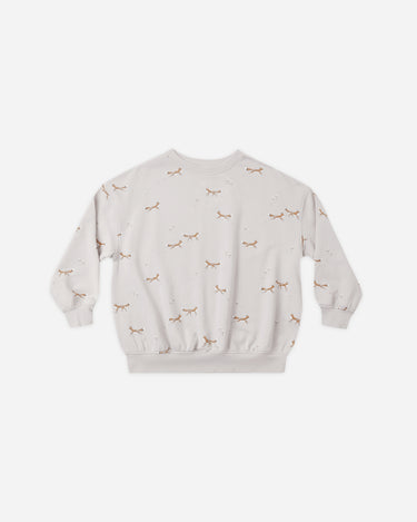 Relaxed Sweatshirt || Foxes by Rylee + Cru