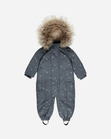 Ski Snowsuit || Indigo Stars by Rylee + Cru