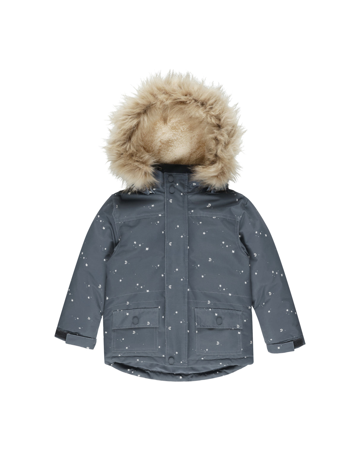 Parka Ski Jacket || Indigo Stars by Rylee + Cru