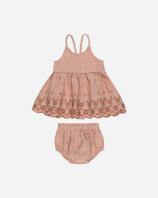 Zenni Set || Poppy Gingham by Rylee + Cru