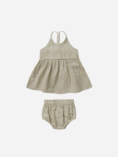 zenni set || sage gingham by Rylee + Cru