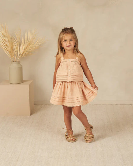 mae skirt | apricot by Rylee + Cru