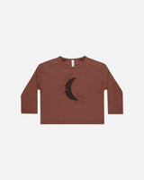 Long Sleeve Paneled Tee || Moon by Rylee + Cru