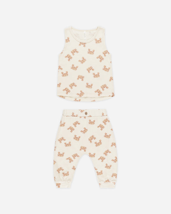 Tank + Slouch Pant Set || Crabs by Rylee + Cru